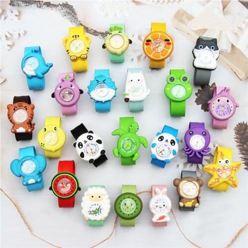 18 Mixed Style Toy Watches Jelly Electronic Wristwatch Cartoon Student Kindergarten Gift Childrens Watch for Boys Girls Babys