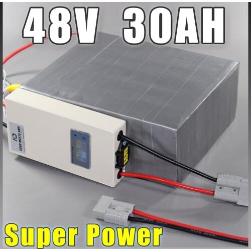 48V 30Ah LiFePO4 Battery Pack for 2000W Electric Scooter electric bike battery