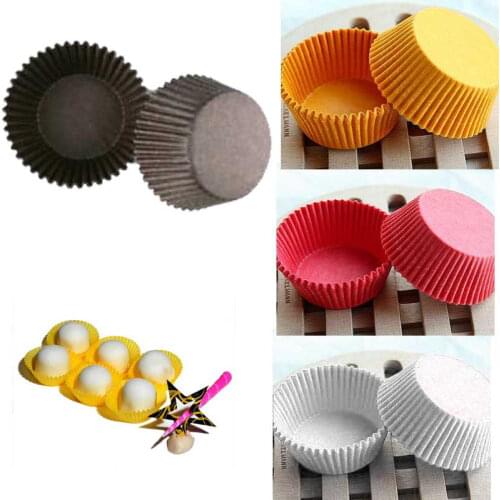 500 pcs/bag Paper Cake Cup Liners Baking Cup Muffin Kitchen Cupcake Cases Paper Cupcakes Wrappers Cake Box Cup Egg Tarts Tray