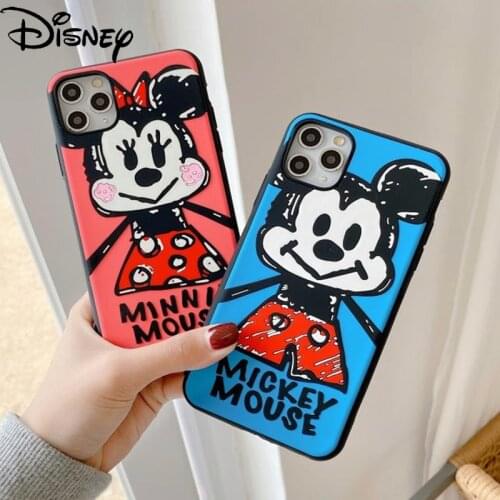 Disney Graffiti Mickey Phone Case for iPhoneXS/xsMAX/6plus/7 plus/11promax/Couple cute 11 creative zz0517