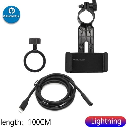 Seek Thermal Camera Clip Bracket Holder Infrared Imager Imaging Camera Holder Flexible Bracket for SEEK Compact/Compact Pro/XR