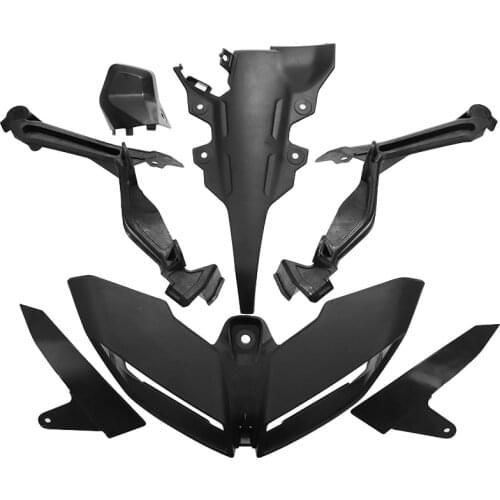 Motorcycle Headlight Front Panel Cover Bracket Fairing Cowl Kit For Yamaha FZ09 MT-09 MT09 MT 09 2017 2018 2019 2020 2021