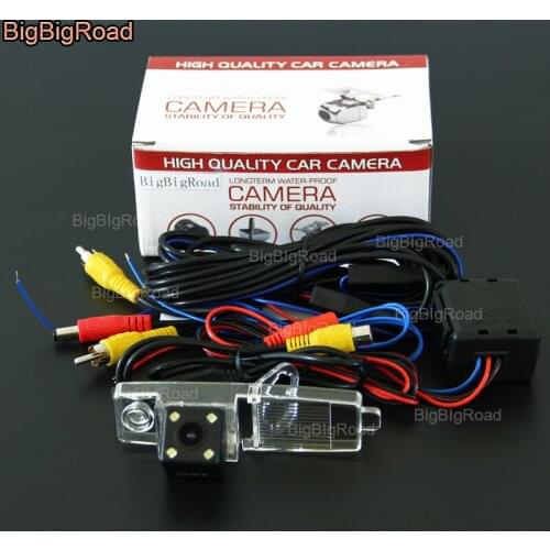 BigBigRoad Car Rear View Reverse Backup Camera with Filter For toyota highlander 2009-2014 Harrier/ Lexus RX 300 RX300 1998~2013