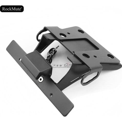 Motorcycle License Plate Bracket Holder Mount Fender Eliminator Tail Tidy With LED light For KAWASAKI Z900RS 2018 2019