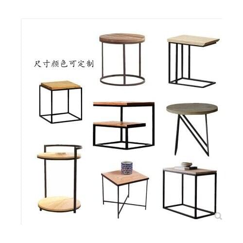 Contracted and contemporary sofa edge a few horn a few American style restore ancient ways table of side corner of bedside ark b