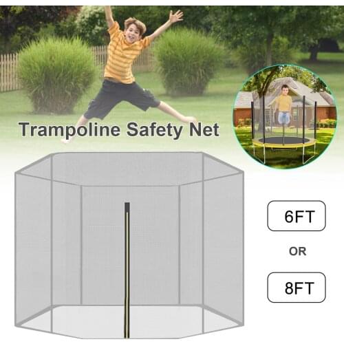 2021 NEW Outdoor Indoor Trampoline Protective Net 6-16 feet Anti-fall Nylon Trampoline Jumping Pad Safety Net Protection Guard