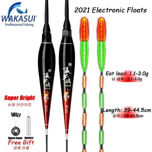 2021New Fishing Floats Tackle Noctilucent Floating Ball Slidding Floater Composite Carp Bobber Special For Fishing LoversTackle