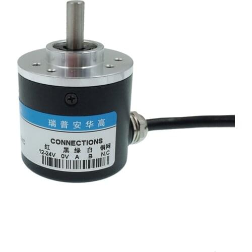 ZSP4006 series NPN 12~24V Rotary Encoder 100ppr 200ppr 300ppr 360ppr 400ppr 600ppr 1000ppr Incremental Rotary Encoder Original