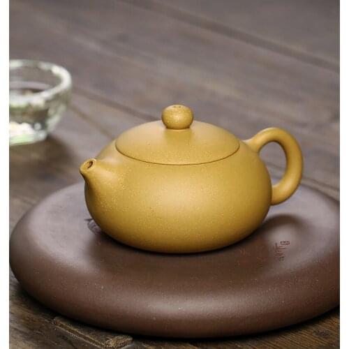 ±245ml Qing Ni Chinese Traditional Ceramic Teapot Pure Handcraft Beautiful Appearance Household Pu'er Oolong Tea Set High Grade