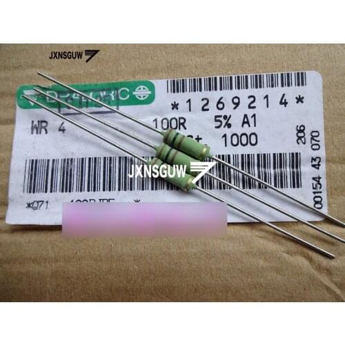 20PCS NEW VISHAY 5% 2W100R green Advanced resistance 2W 100R Film Resistor 100R 2W 100ohm
