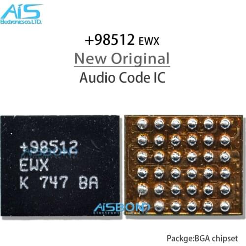 +98512 98512 MAX98512 Audio IC For Samsung S9 S9plus S9+ G960 G965 G960F G965F Ring Audio ic 98512 EWX