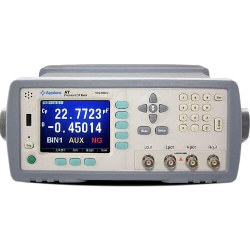 AT3816B precision LCR meter 200khz with DCR,ALC,DC bias function