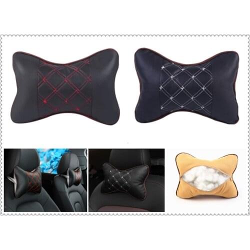 Auto safety pillow car headrest breathing seat head rest cushion for Hyundai HND-3 Veloster i10 LPI 30blue R