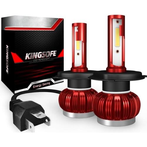 COB Chip H1 H4 H7 LED Headlight Conversion Kits H11 9005 9006 HB3 HB4 Car Light Bulbs Auto Lamp 6000K 12V