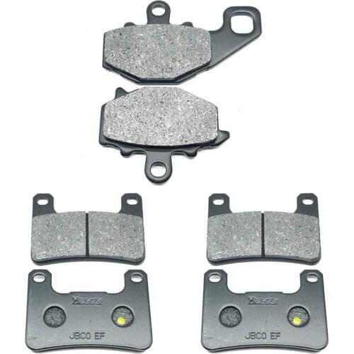 For KAWASAKI ZR1000 Z1000 ABS Z1000SX 2010-2018 ZX1000 Ninja 1000 ZX10R 2008-2019 Z ZX ZR 10R SX Front & Rear Brake Pads KIt Set