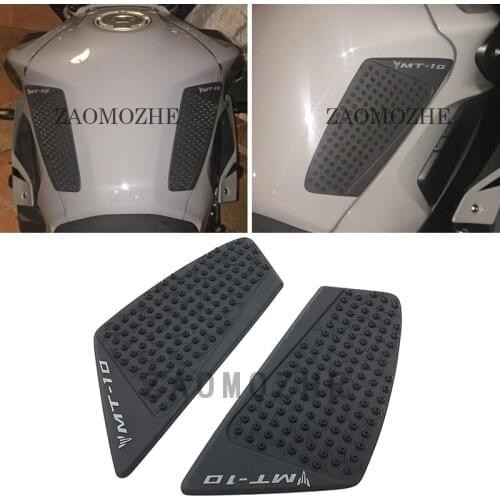 For Yamaha MT10 MT-10 2017 Motorcycle Anti slip Tank Pad 3M Side Gas Knee Grip Traction Pads Protector Stickers