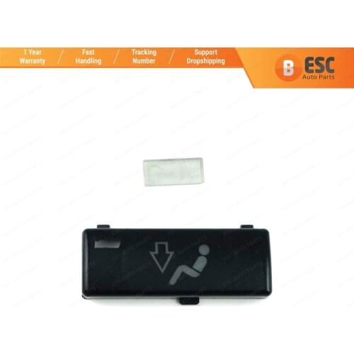 ESC EDP88-3 1 Piece Heater Climate Control Air Conditioning Switch Button Cover #3 For BMW 5 Series