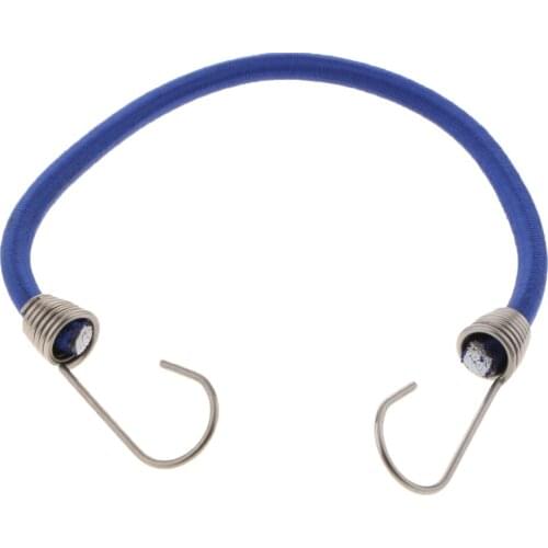 Elastic Cord Secure Tie Down Luggage 12" Bungee Rope Strap with Hooks