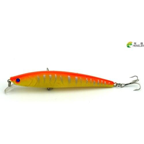 HENGJIA 11cm 10.2g hard plastic minnow fishing lures wobbler pike carp trout perch catfish fishing baits pesca fishing tackles