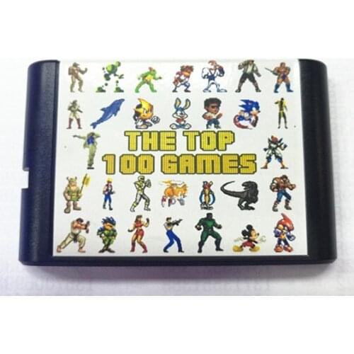 Upgrade Chip Game cartridge for sega md video game machine 126 free games cartridge for mega drive 16 bit TV game console