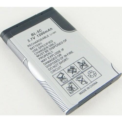 Brown BL-5C LV390 520950 Be There Or Be Square speakers lithium battery 1200MAH Rechargeable Li-ion Cell