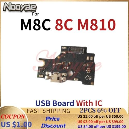 Best For Meizu M8C 8C M810 USB Dock Charging Port Charger Plug Flex Cable Ribbon With Microphone MIC Board