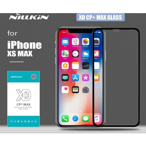 Nillkin for iPhone XS MAX Glass XD CP+ Max 3D Tempered Glass Safety Protective Screen Protector for iPhone X XS MAX Nilkin Glass