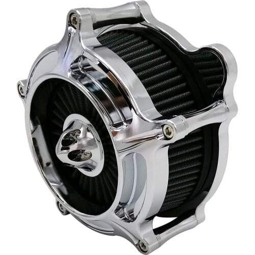 Motorcycle Air Filter Cleaner Chrome For Harley Sportster XL883 Touring Road Glide Street Glide Electra Glide Dyna FXDLS Softail