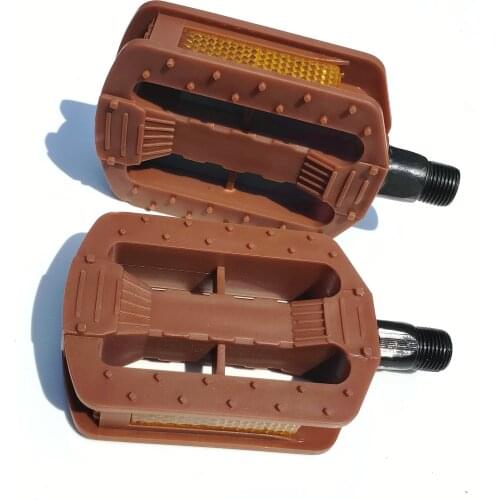 Plastic Bicycle Pedals Anti-Slip Ultralight High-Strength Apply To Road Fixed Gear MTB BMX Bike Cycling Parts