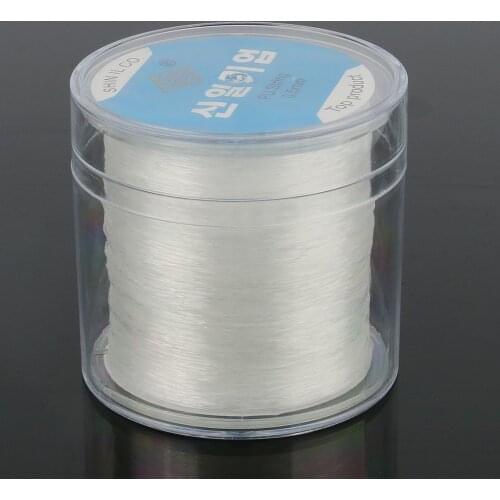 Transparent Elastic Crystal Line Rope String DIY Beading Stretch Cords for Jewelry Making Beading Bracelet Wire Box packaging