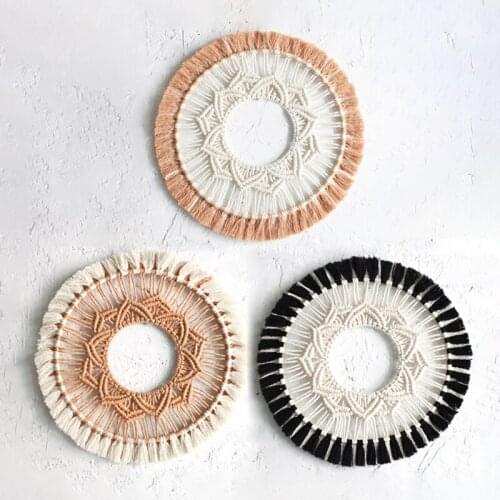 Hand Woven Macrame Wall Decor,Bohemian Hanging Tapestry,Bedroom, Living Room Decor Wall Decor Gothic Home Decor