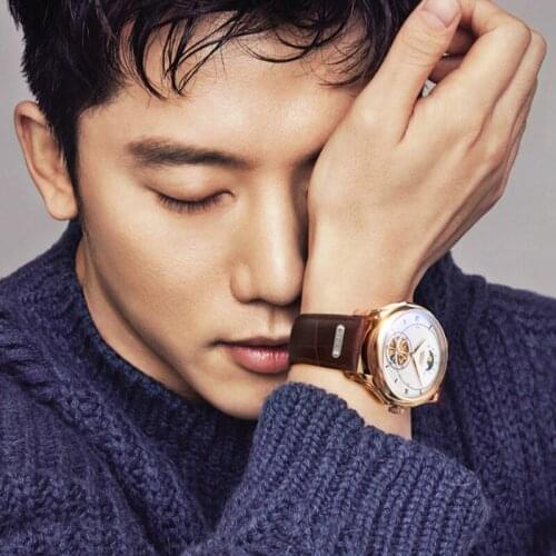 Top Luxury Brand NESUN New Men Fashion Sport Automatic Mechanical Wrist Watch Waterproof Skeleton Mens Casual Watch Montre Homme