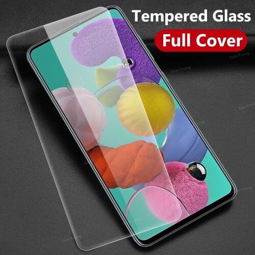 Protective Glass on For Samsung Galaxy A51 A71 A515F A715F Tempered Glass For Samsung A 51 71 A515FN A715FN Screen Protector