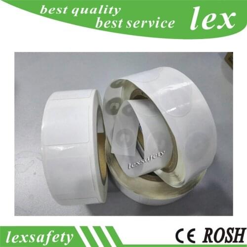 100pcs/lot 13.56mhz ISO14443A FM11RF08 1K Byte pet RFID Labels/Stickers/Tags Round 40mm diameter