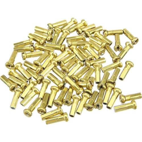 72Pcs Bicycle Spokes 5 Colors Alloy Mountain Bike Cycling Anodized Wheel Spoke Nipples Bicycle Accessories High Quality