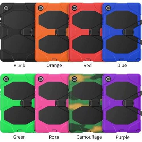 Child safety Amor shockproof and anti-fall tablet case for Samsung Galaxy Tab A7 10.4 inch 2020 T500 T505 SafeKickstand case