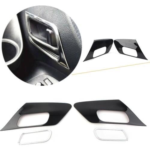 For Toyota Sienta 2016 2017 2018 2Pcs ABS Car Interior Door Handle Decoration Cover Trim