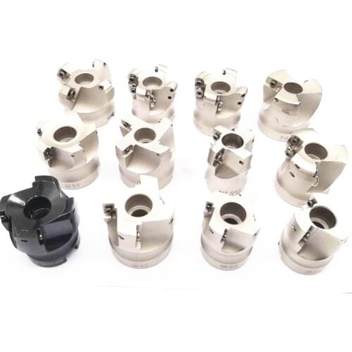 MT2 FMB22 M10 MT3 FMB22 M12 MT4 FMB22 M16 Shank BAP400R 300R 50 Face Milling CNC Cutter + 10pcs APMT1604 Inserts For Power Tool