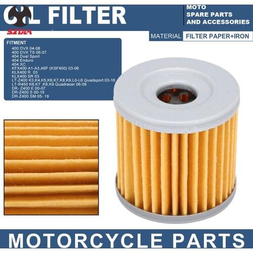 JFGRACING Motorcycle Oil Filters