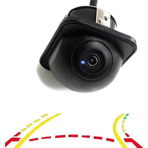 Mini Intelligent Dynamic Trajectory Tracks Rear View Camera Parking Wide Angle NIGHT Front Viewside Reverse Backup Camera