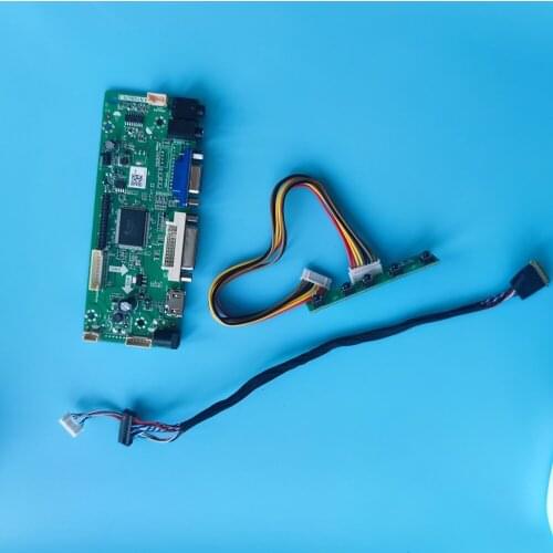 Kit For HV121WX5-113/114/110/100/111/112/115 12.1" Controller board DVI Panel Audio 1280*800 LED LVDS VGA HDMI-compatible LCD