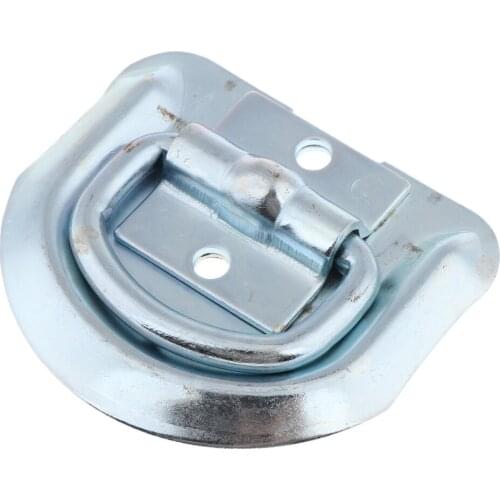 D Ring Truck Tie Down Chain Forged Lashing Ring Auto Towing For Truck/Flatbed Trailer Enclosed Trailers Utility Trailers RVs