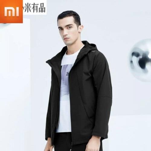 Xiaomi SUPIELD Waterproof Jackets Reflective Logo Outerwear Sportswear Men Bomber Jacket Casual Streetwear Outdoor Male Clothes