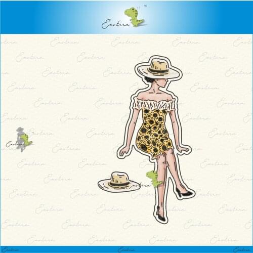 Sunflower sundress metal cutting dies 2021 new diy molds Scrapbooking Paper Making die cuts crafts