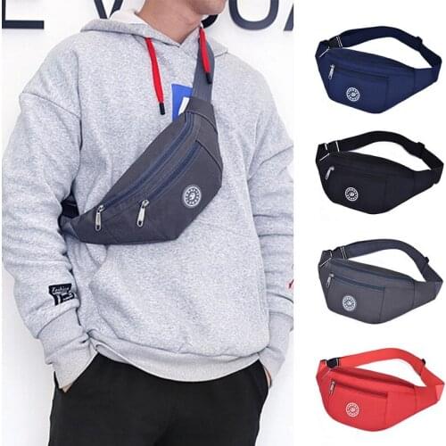 Chest bag Nylon Waist Bag Women Belt Bag Men Fashion Colorful Bum Bag Travel Purse Phone Pouch Pocket hip bag