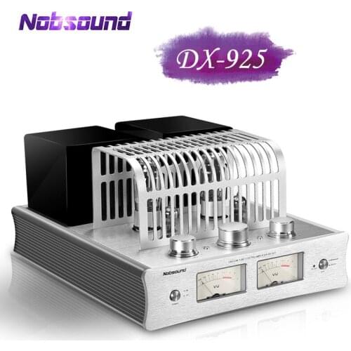Nobsound DX925 Hifi Power Amplifier Electronic Tube Bluetooth Preampifier Home Single-Ended Class A Power Amp Audio Player