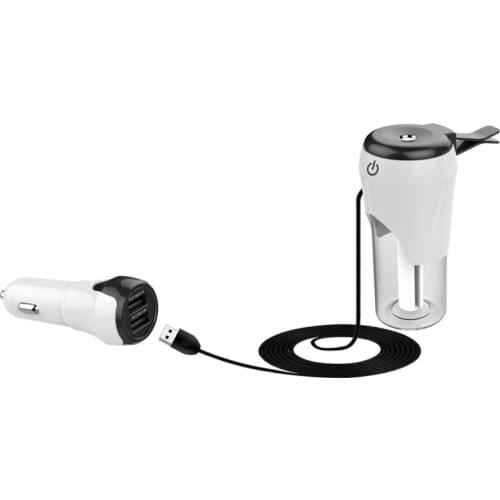 New Upgrade Dual USB Car Charger 2 Port 3.1A Air Humidifier Quick Charge 1 Hour Automatic Power Off To Prevent Dry Burning