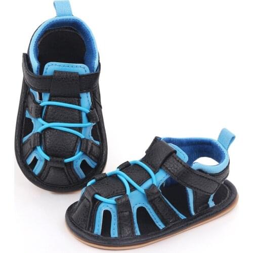 Baby First Walkers Baby 0-18 months Boy Slippers Toddler Kids Nursery School Summer New Leather Shoes