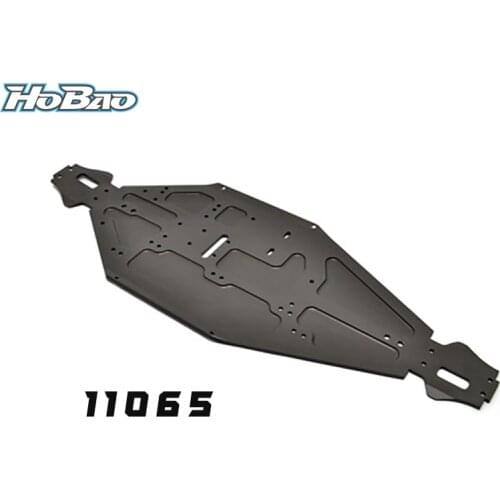 Original OFNA/HOBAO RACING 11065 NEW CNC LIGHTEN CHASSIS for 1/10 HYPER 10SC Electric Short truck