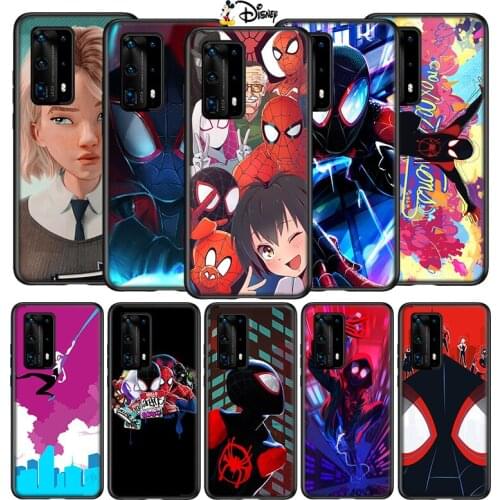 Parallel Universe Spiderman Anime For Huawei P40 P30 P20 P10 P9 P8 Pro Lite E Plus mini Pro 5G 2017 2019 Phone Case